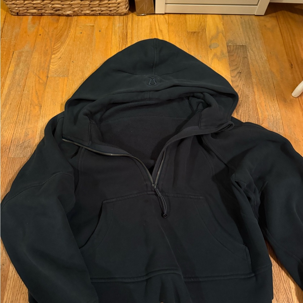 Dark Blue Lululemon Scuba Hoodie